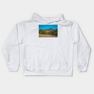 Stanley Hotel and Rocky Mountains Kids Hoodie